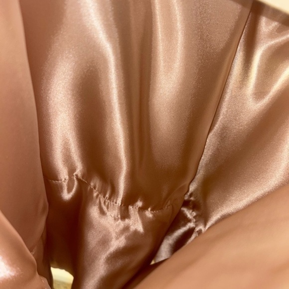 Formal Dress, cream, tan, gold. size 4 in EUC - Picture 15 of 16